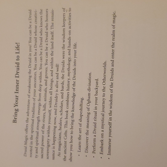 Druid Magic Book - Picture 2 of 5